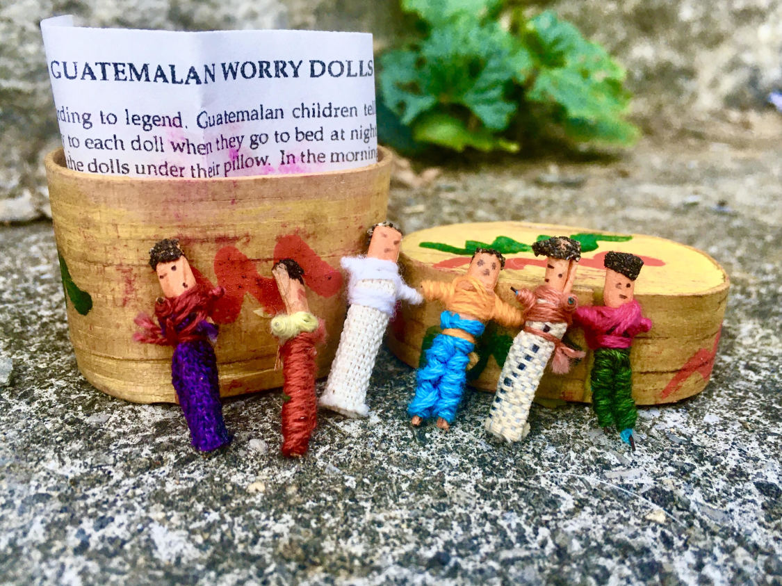 Handmade Guatemalan Worry Dolls, compassioncc